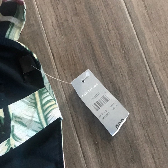 Ann Taylor floral crisscross back dress - Picture 4 of 5